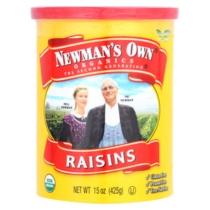 Newman's Own, Raisins, 15 Oz(Case Of 12)