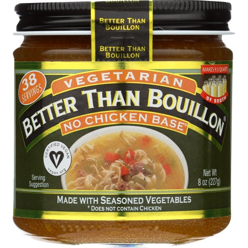 Better Than Bouillon, Base Vegan Vgtrn No Chckn, 8 Oz(Case Of 6)