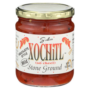 Xochitl, Mild Stone Ground Salsa, 15 Oz(Case Of 6)