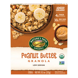 Natures Path, Organic Peanut Butter Granola, 11.5 Oz(Case Of 12)