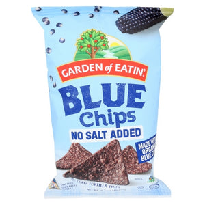 Garden Of Eatin, Chip Blue No Salt, Case of 12 X 16 Oz