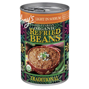 Amys, Organic Refried Traditional Beans, 15.4 Oz(Case Of 12)