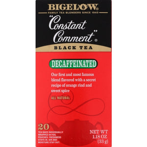 Bigelow, Black Tea Constant Comment, 1.18 Oz(Case Of 6)