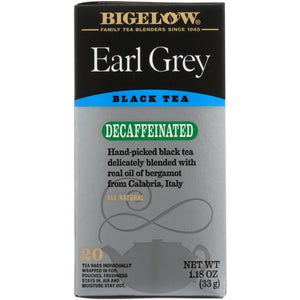 Bigelow, Earl Grey Balck Tea, 1.18 Oz(Case Of 6)