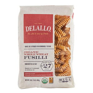 Pasta Whlwht Fusilli Case of 16 X 16 Oz by Delallo