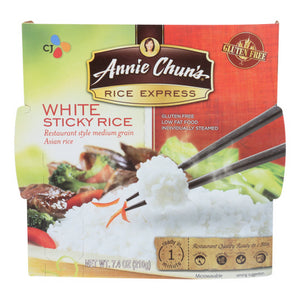 Annie Chun's, Rice Express White Sticky Rice, 7.4 Oz(Case Of 6)