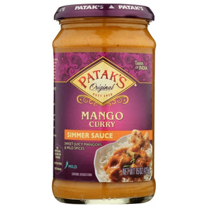 Patak's, Sauce Mango Glass, 15 Oz(Case Of 6)