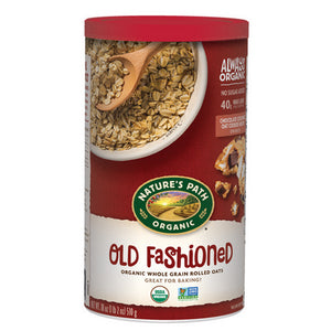 Natures Path, Organic  Old Fashioned Oatmeal, 18 Oz(Case Of 6)