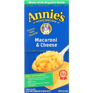 Annie's Homegrown, Macaroni And Cheese Classic Mild Cheddar, 6 Oz
