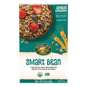 Natures Path, Organic Smart Bran Cereal, 10.6 Oz
