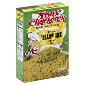 Tony Chachere's, Rice Dnr Creole Yellow, 7 Oz(Case Of 12)