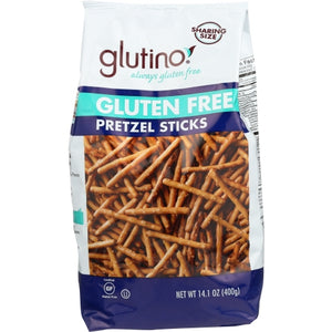 Glutino, Pretzel Fmly Bag Stk Wf Gf, 14.1 Oz(Case Of 12)