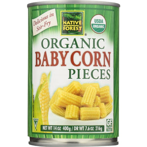 Native Forest, Corn Cut Baby Org, 14 Oz(Case Of 6)