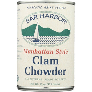 Bar Harbor, Soup Chwdr Mnhttn Clam, 15 Oz(Case Of 6)