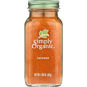 Simply Organic, Btl Cayenne Pppr Org, 2.89 Oz