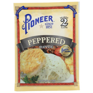 Pioneer, Mix Gravy Peppered, 2.75 Oz(Case Of 24)