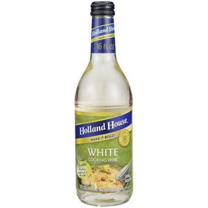 Holland House, Cook Wine White, 16 Oz(Case Of 6)