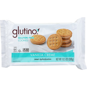 Glutino, Cookie Vnla Crm Gf, 10.5 Oz(Case Of 12)