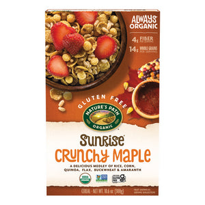 Natures Path, Organic Sunrise Crunchy Maple, 10.6 Oz