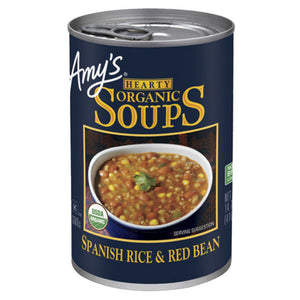 Amys, Organic Spanish Rice And Red Bean Soup, 14.7 Oz(Case Of 12)