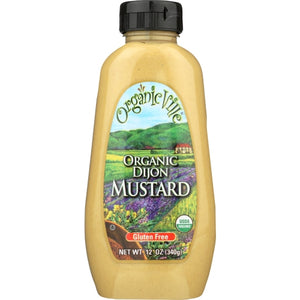 Organicville, Mustard Dijon Org, 12 Oz(Case Of 12)