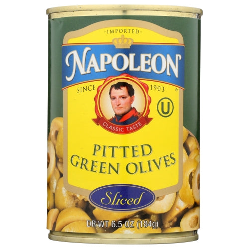 Napoleon Co, Olive Slcd Green, 7 Oz(Case Of 12)