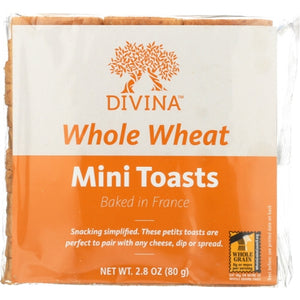 Divina, Toast Mini  Whl Wht, 2.8 Oz(Case Of 24)