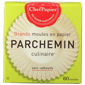 Parchment Cup Lg Case of 12 X 60 PC by Paper Chef