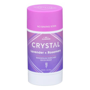 Crystal, Deodorant Magnesium Enriched, Lavender & Rosemary 2.5 Oz