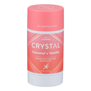 Crystal, Deodorant Magnesium Enriched, Coconut & Vanilla 2.5 Oz
