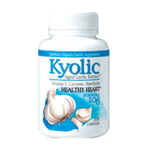 Kyolic, KYOLIC Aged Garlic Extract Vitamin E, Hawthorn,Cayenne, Formula 106, 200 Caps