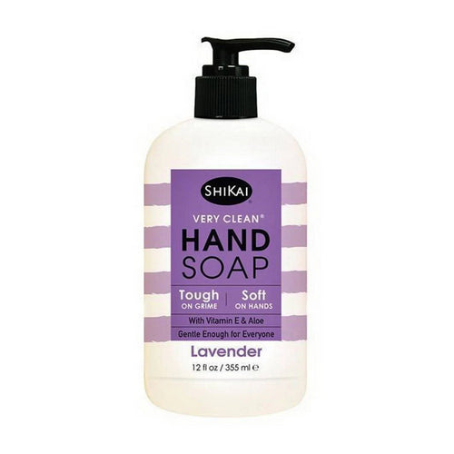 Shikai, Very Clean Hand Soap Lavender, 12 Oz