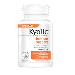 Kyolic, KYOLIC Aged Garlic Extract Immune formula 103, 100 Caps