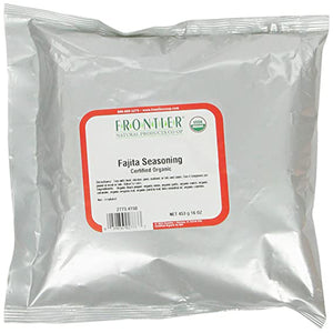 Frontier Coop, Organic Fajita Seasoning, 16 Oz