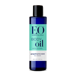 EO Products, Body Oil Grapefruit & Mint, 8 Oz