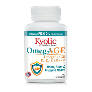 Kyolic, Omega Odorless Fish Oil, 90 Softgels