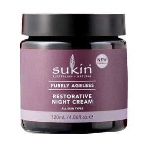 Sukin, Purely Ageless Restorative Night Cream, 4.06 Oz