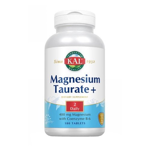 Kal, Magnesium Taurate, 400 Mg 180 Count
