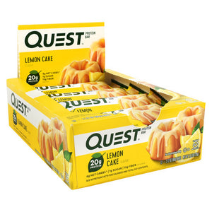 Quest Nutrition, Quest Protein Bar Lemon Cake, 12 Count
