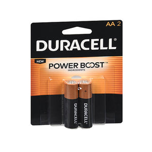 Duracell, 2-Pack Duracell AA Batteries, 2 Count