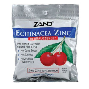 Zand, Herbalozenge Cherry Echinacea Zinc, 15 LOz