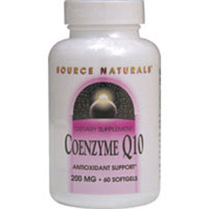 Source Naturals, Coenzyme Q10, 200 MG, 60 VCaps