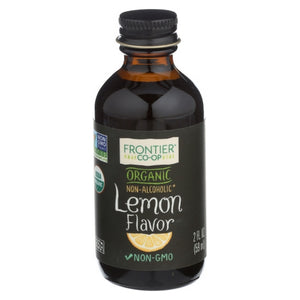 Frontier Herb, Organic Lemon Flavor, 2 Oz
