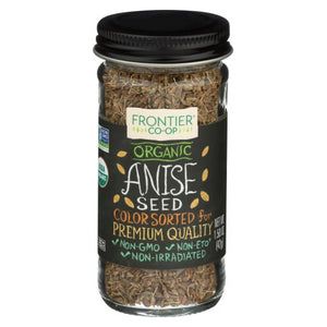 Frontier Herb, Organic Anise Seed Whole, 1.5 Oz