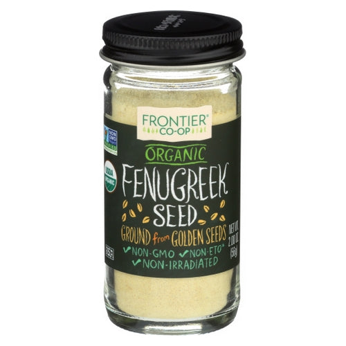 Frontier Herb, Organic Fenugreek Seed Ground, 2 Oz