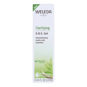Weleda, Clarifying S.O.S Gel Willow Bark Extracts, 0.34 Oz