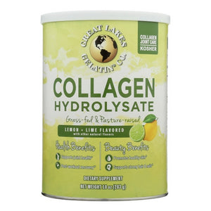 Great Lakes Gelatin, Collagen Hydrolysate Lemon & Lime, 10 Oz
