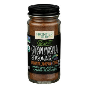 Frontier Herb, Organic Graham Masala Seasoning - Cardamom Cinnamon & Cloves, 1.79 Oz