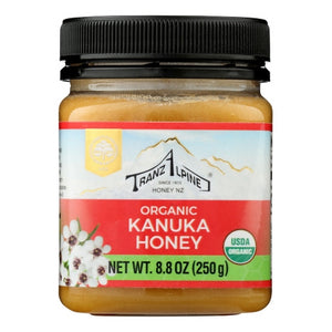 Tranzalpine, Organic Kanuka Honey, 8.8 Oz (Case of 3)