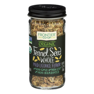 Frontier Herb, Organic Fennel Seed Whole, 1.28 Oz